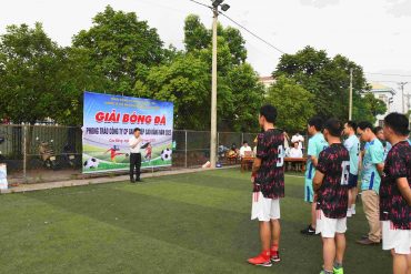 Giải bóng đá phòng trào Công ty CP Gang thép Cao Bằng năm 2022.