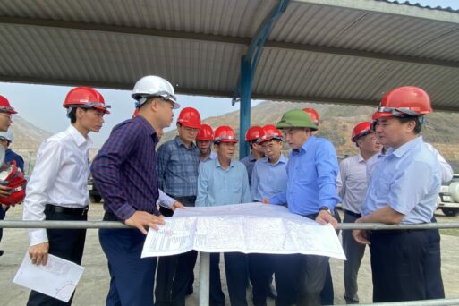 Phó TGĐ Tập đoàn Vũ Anh Tuấn kiểm tra công tác PCTT và môi trường các đơn vị sản xuất khoáng sản tại Lào Cai