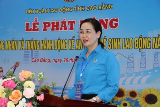 Cao Bằng: Khởi động Tháng Công nhân, Tháng hành động về an toàn, vệ sinh lao động năm 2025 với nhiều hoạt động ý nghĩa